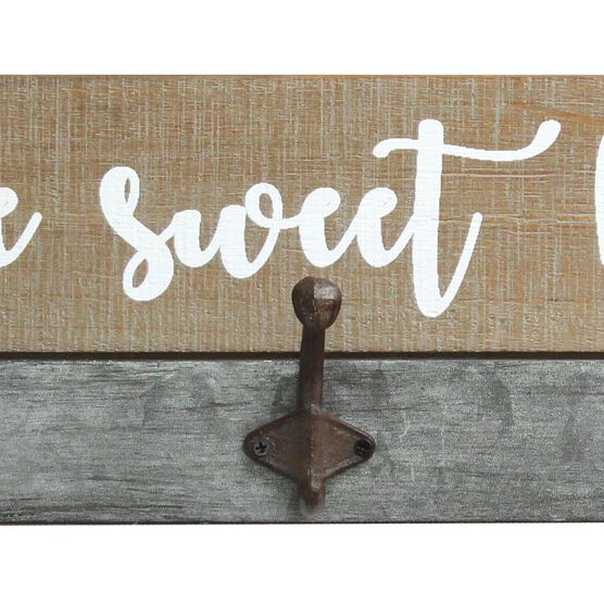 Rustic Home Sweet Home Hooks, , alternate image number null
