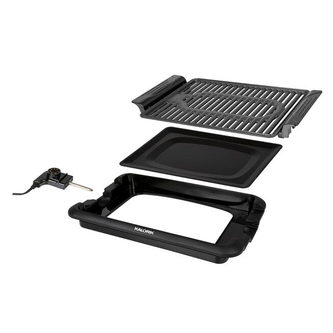Black Electric Indoor Grill , , alternate image number 2
