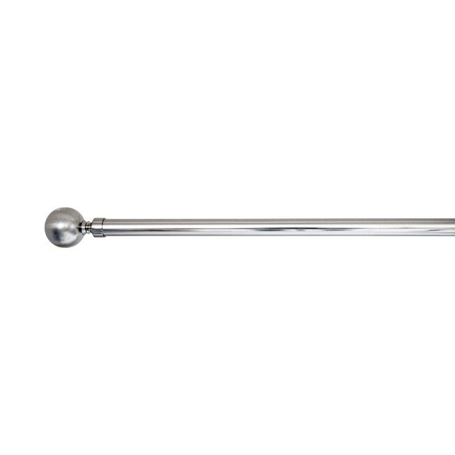 Versailles' Lexington Ball Rod Set (86in - 144in), PEWTER, hi-res image number null