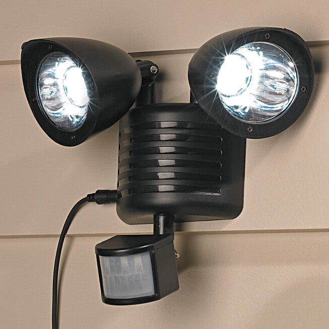 Solar Motion Sensor Security Light, BLACK, hi-res image number 0