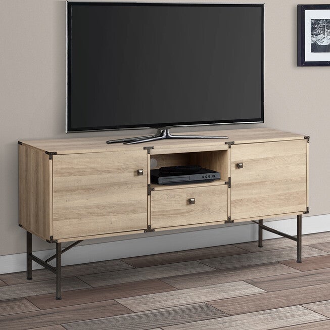 Langer Light Oak Media Console Mediaconsole, , on-hover image number 1