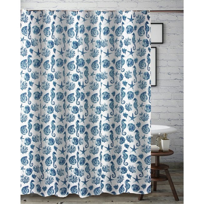 Pebble Beach Shower Curtain, , alternate image number 2