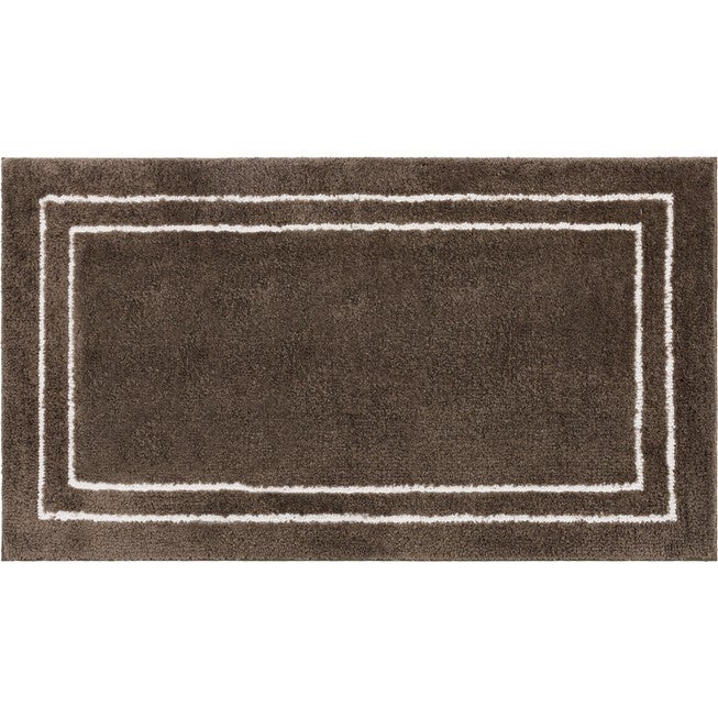 Corona Bath Rug, WALNUT WHITE, hi-res image number 0
