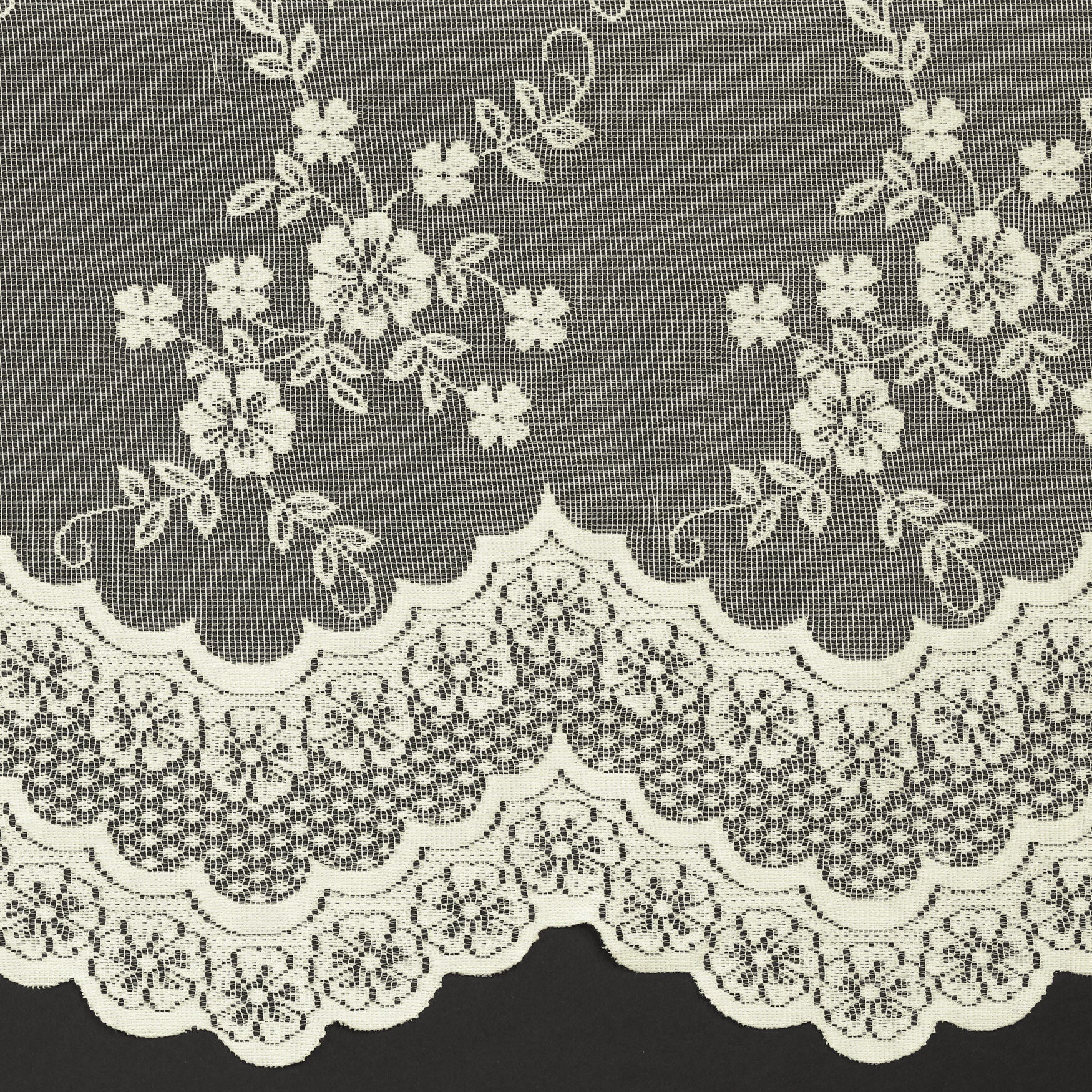 Mona Lisa Sheer Rod Pocket Swag Valance Set, , alternate image number 4