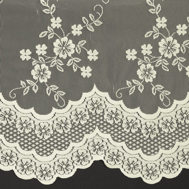 Mona Lisa Sheer Rod Pocket Swag Valance Set, , alternate image number 4