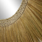 Brown Boho Style Sea Grass Wall Mirror, , alternate image number null