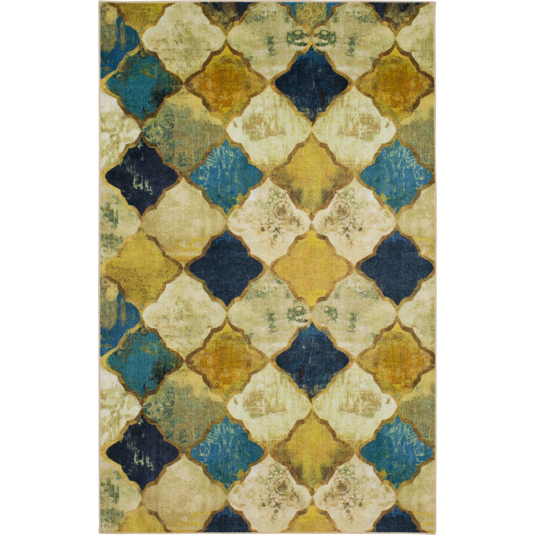 Simple Hamilton Area Rug, Gold Brylane Home