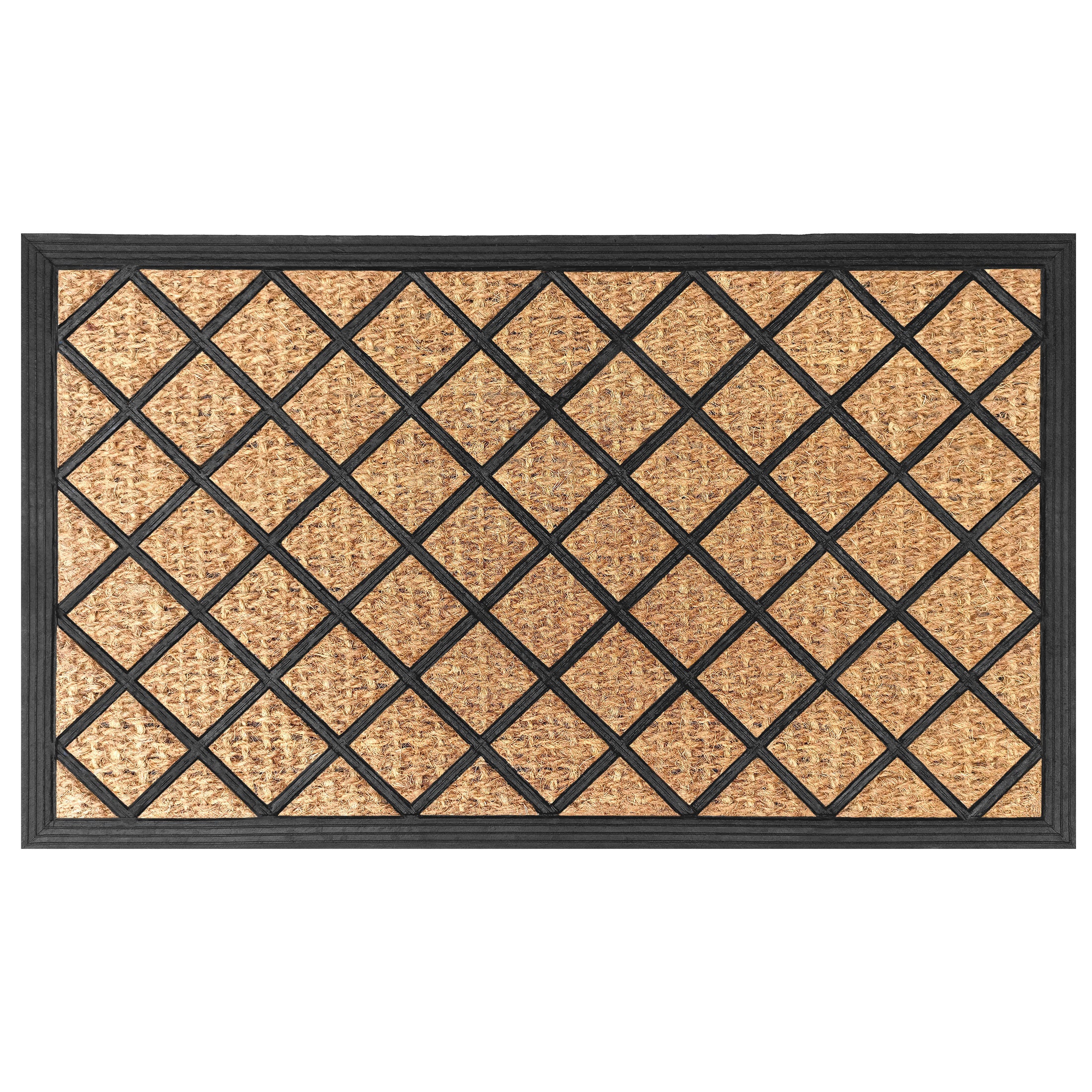 Coco Entrance Mat 18x30, MILLY BROWN, hi-res image number 0