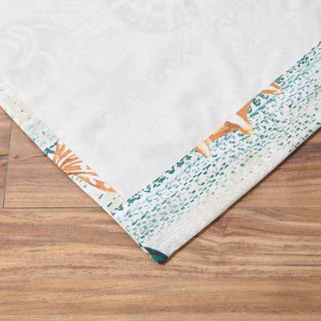Greenland Home Fashions™ Kona Window Valance Curtains, OCEAN, alternate image number 3