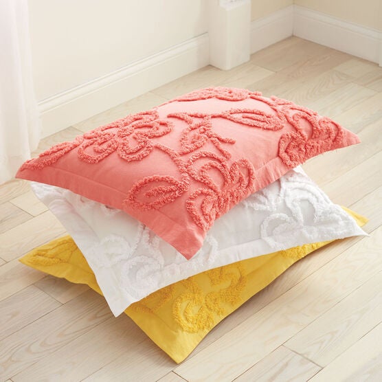 Flora Chenille Sham, 