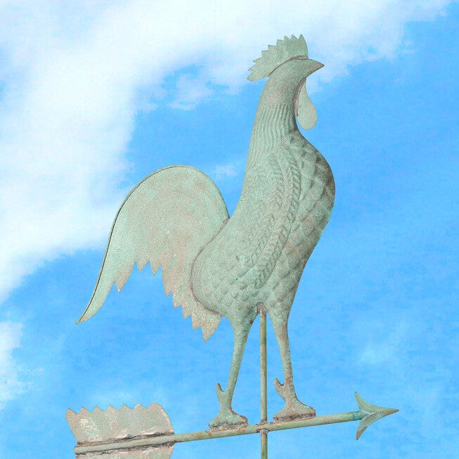 Copper Rooster Weathervane, , alternate image number null
