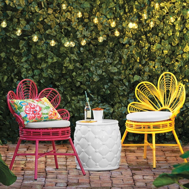 All-Weather Flower Chair, , alternate image number 1