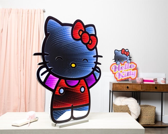 Hello Kitty®? Ekkolight 32 inchesH, WHITE RED PINK, alternate image number 1