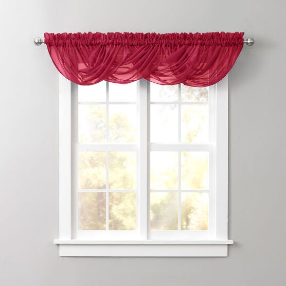 BH Studio Sheer Voile Toga Valance, BH Studio Sheer Voile Toga Valance,