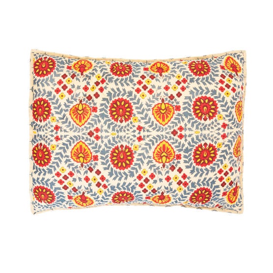 Nisha Suzani Print Sham, Nisha Suzani Print Sham,