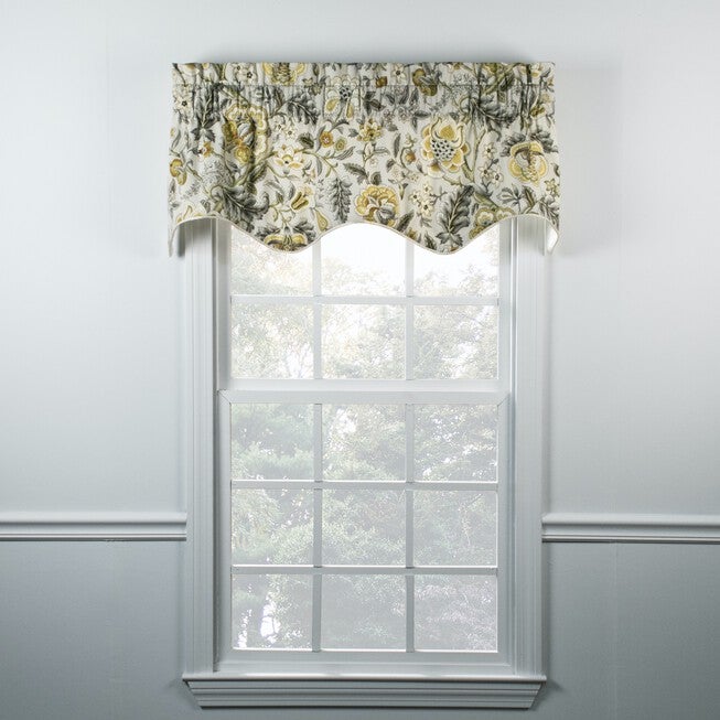 Regency Lined Duchess Filler Valance, GREY, hi-res image number null