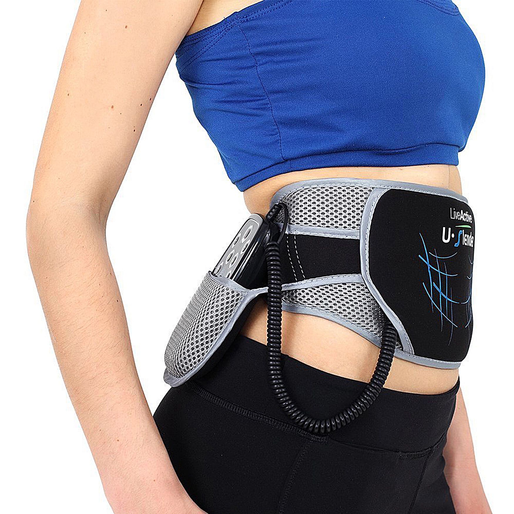 U-Slender Abdominal Toning Belt Wellness, , on-hover image number 1