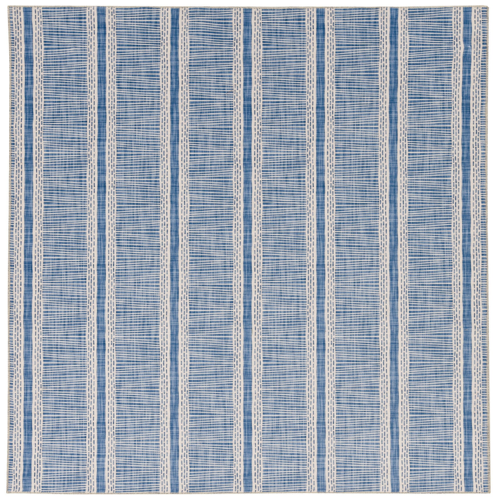 Washable Wallen Ivory/Blue Rug