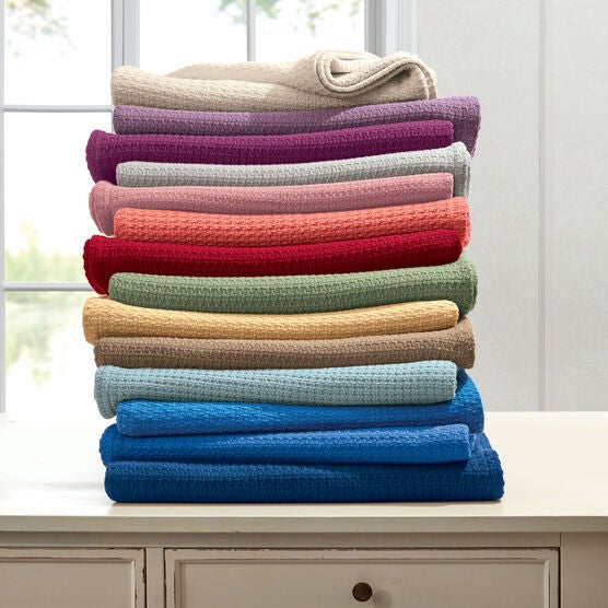BH Studio Primrose Cotton Blanket, BH Studio Primrose Cotton Blanket,