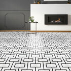 Retro 12x12 Self Adhesive Vinyl Floor Tile - Affinity - 20 Tiles/20 sq. ft., , on-hover image number null
