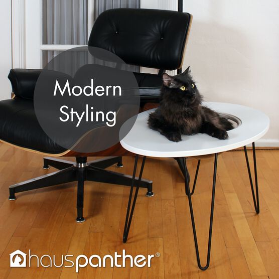 Hauspanther NestEgg - Raised Cat Bed & Side Table, , alternate image number null