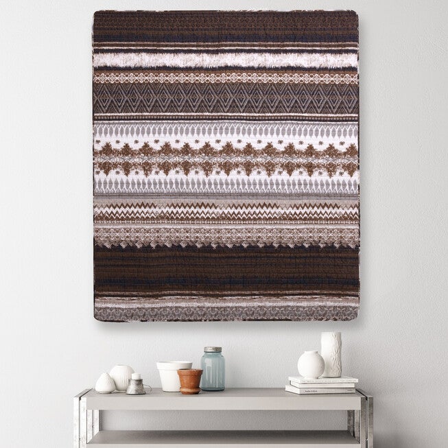 Southwest Latte Throw Blanket, , on-hover image number null