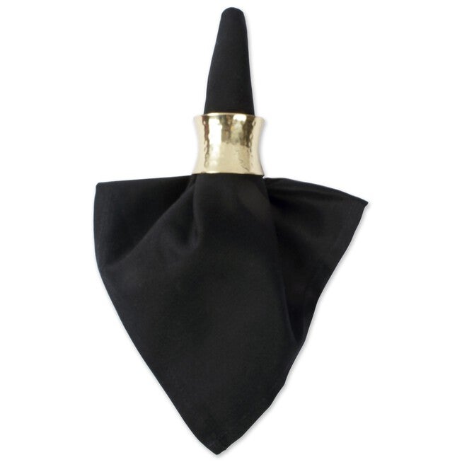 Black Napkin, Set of 6, , alternate image number null