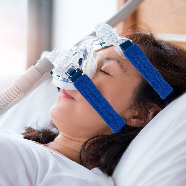 CPAP Comfort Pads, BLUE, hi-res image number 0