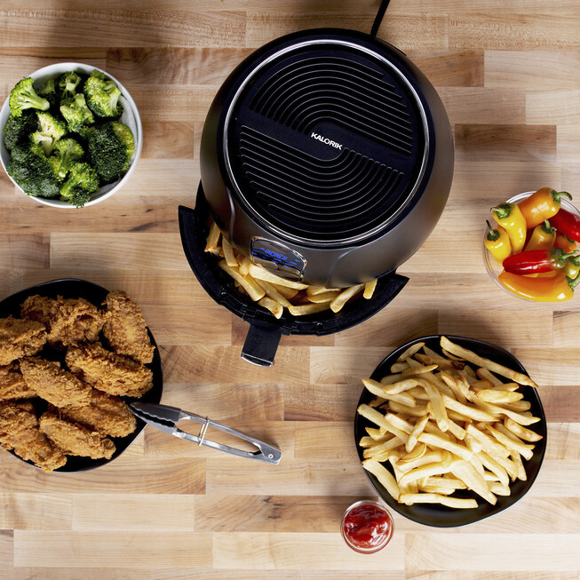 Perfection You Can See Kalorik® 7-QT Touchscreen Air Fryer with Window