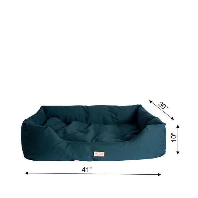 Bolstered Dog Bed,Anti-Slip Pet Bed, Laurel Green, Large, , alternate image number 3