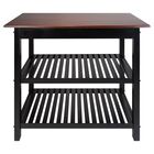 Kitchen Island with Solid Wood Top, , on-hover image number null