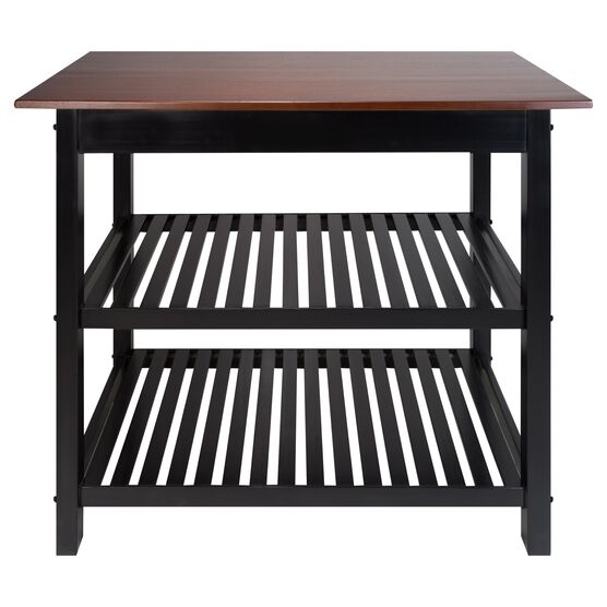 Kitchen Island with Solid Wood Top, , on-hover image number null