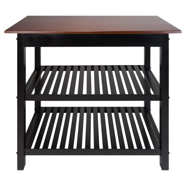 Kitchen Island with Solid Wood Top, , on-hover image number null