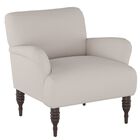 Linen Arm Chair, LINEN PUTTY, hi-res image number null