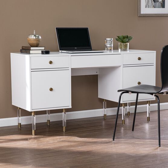 Helston Writing Desk, WHITE, hi-res image number null
