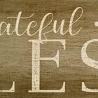 Grateful, Thankful, Blessed Wall Art, , alternate image number null