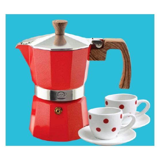 Paul Frank Stovetop Espresso Maker Set Brylane Home