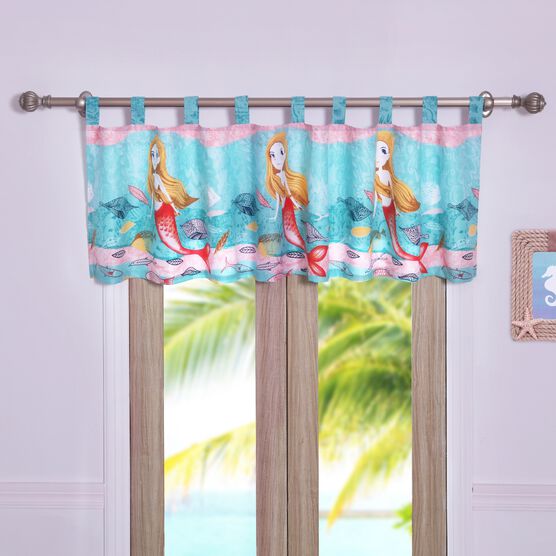Mermaid Window Valance , MULTI, hi-res image number null