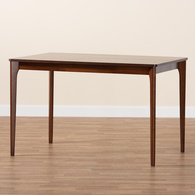 Sherwin Mid-Century Modern Black Finished Wood Dining Table, , alternate image number 7
