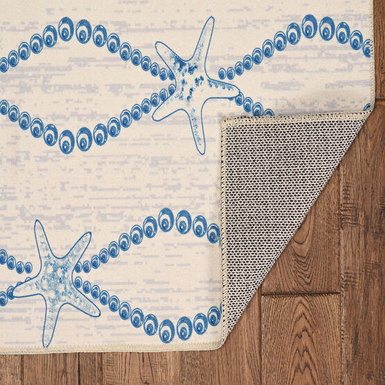 Washable Layne Ivory/Blue Rug, , on-hover image number null