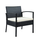 Saint Birch Savannah 4 Piece Rattan Sofa Seating Group With Cushions Seating, , alternate image number null