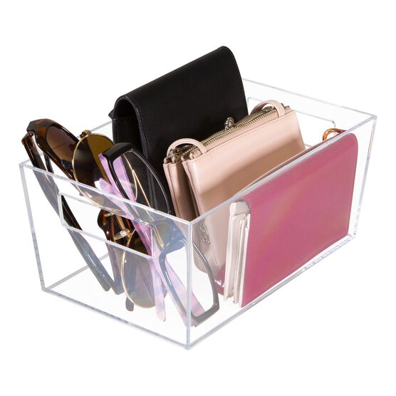 Clear Small Totes Set Of 2, , alternate image number null
