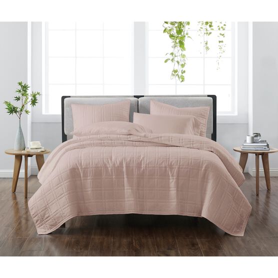 Heritage Solid Quilt Set, BLUSH, hi-res image number null