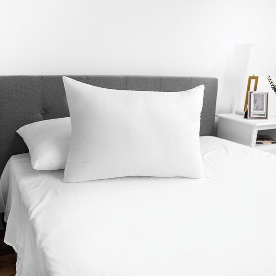 SensorPEDIC Embossed SensoSoft Jumbo Bed Pillow, , alternate image number null