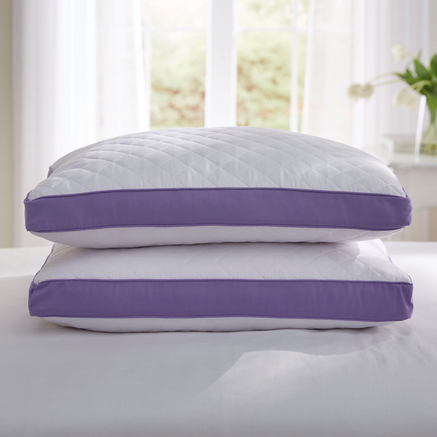 Gusseted Density Pillow 2 Pack
