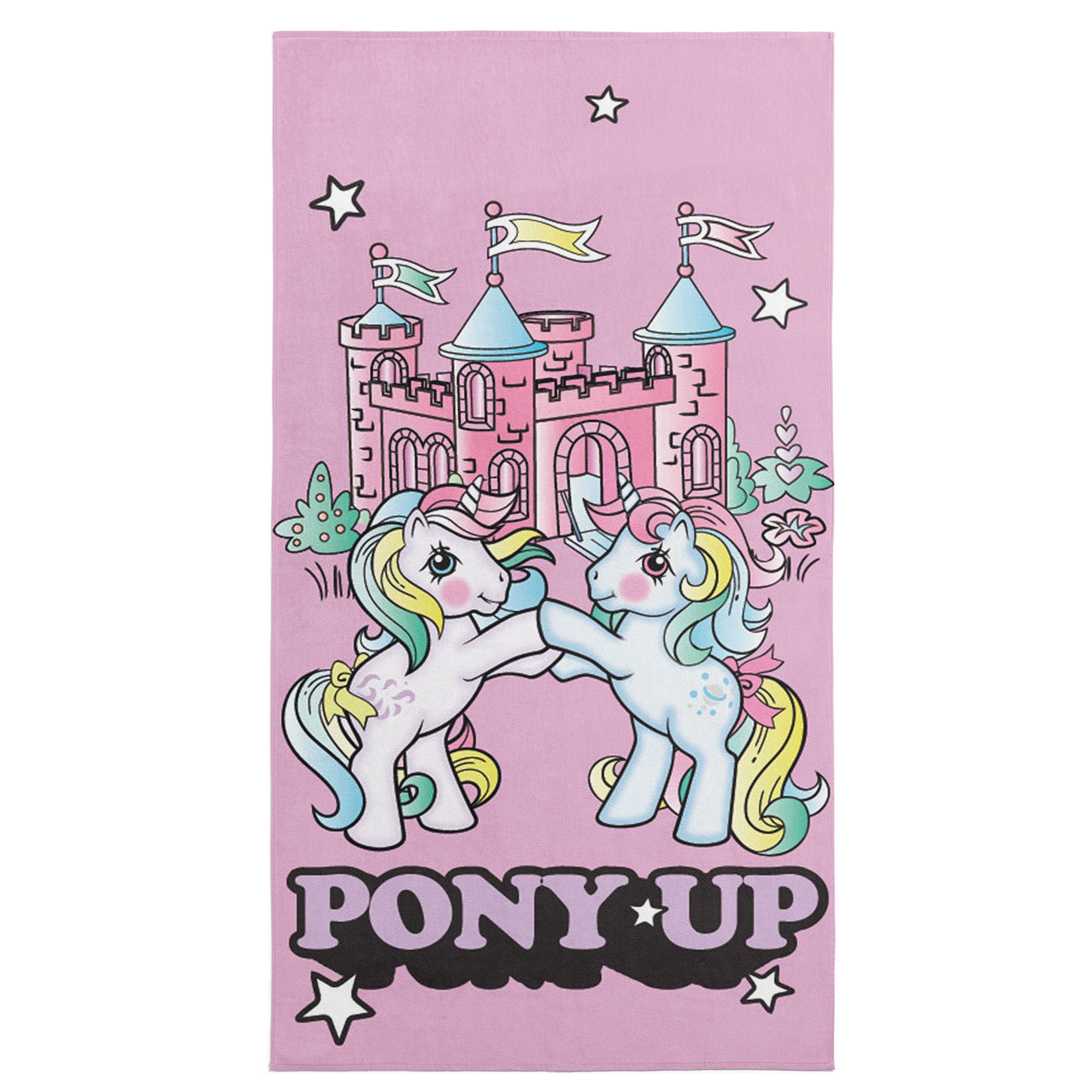 AC/DC Give Em A Bone Microfiber Beach Towel 30x60 inches, LITTLE PONY, hi-res image number 0