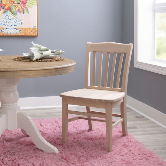 Bramwell Dining Chair Unfinished Set of 2, , alternate image number null