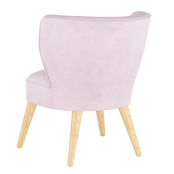 Velvet Curved Arm Chair, , alternate image number null