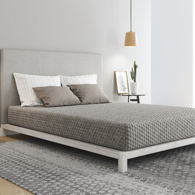 10 inches Gel Memory Foam Mattress, Firm, King Mattress, GREY, hi-res image number null