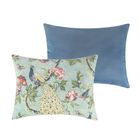 Pavona Velvet Garden Quilt And Pillow Sham Set, , alternate image number null
